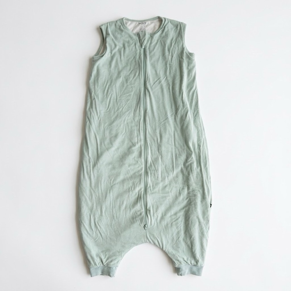 Kyte Baby Sleep Bag Toddler Walker 1.0 TOG Green Bamboo Spandex SZ LARGE - READ
